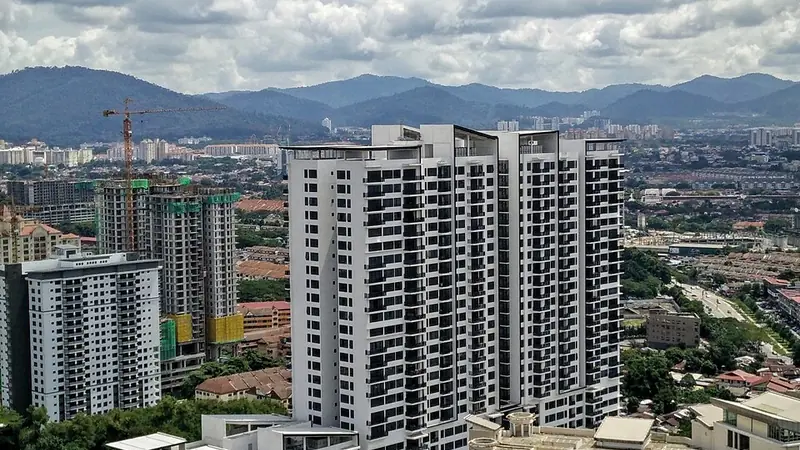 Condominium towers in North Kiara, Kuala Lumpur
