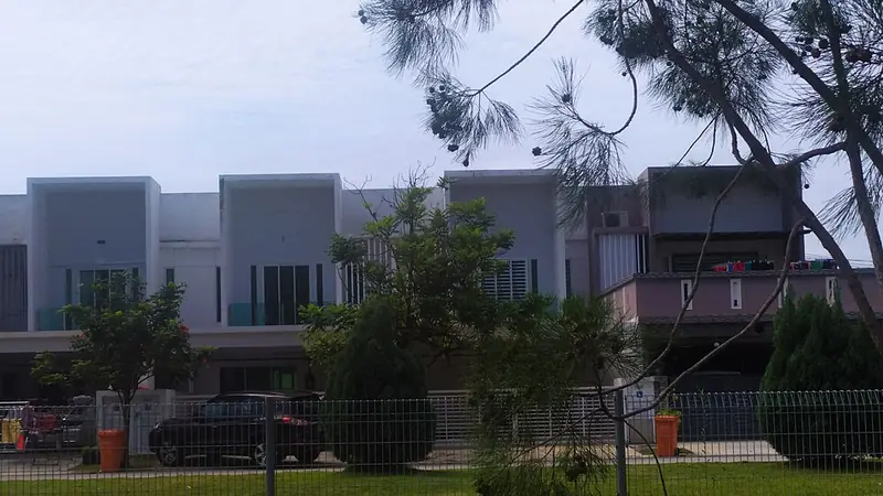 Double-storey terraced houses in Bandar Sri Sendayan, Seremban